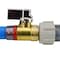 Apollo 1/2 in. PEX Barb x 1/2 in. Female Pipe Thread Brass Swivel Ball Valve APXFF1212S - alternate 4